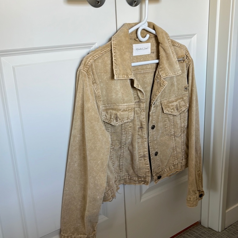 Distressed Jean Jacket